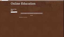 
							         Www.mp Online Education Portal - Online Education								  
							    