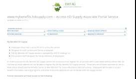 
							         www.mybenefits.hdsupply.com – Access HD Supply Associate Portal ...								  
							    