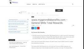 
							         www.mygenmillsbenefits.com - General Mills Total Rewards ...								  
							    
