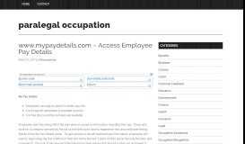 
							         www.mypaydetails.com – Access Employee Pay Details ...								  
							    