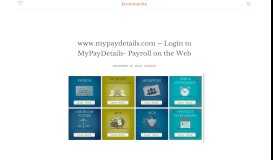 
							         www.mypaydetails.com - Login to MyPayDetails- Payroll on ...								  
							    