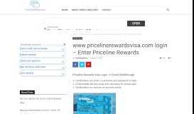 
							         www.pricelinerewardsvisa.com login - Enter Priceline ...								  
							    