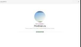 
							         www.Prodman.ca - Production Manager by 2Com Consulting								  
							    