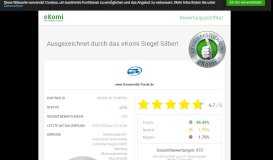 
							         www.Reisemobil-Portal.de Anbieterbewertung - Bewertung: 4.7 ...								  
							    