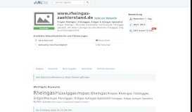 
							         www.rheingas-zaehlerstand.de - Propan Rheingas | Flüssiggas ...								  
							    