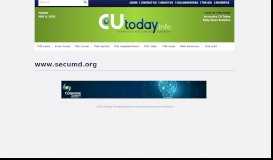 
							         www.secumd.org / CU Website Objects / CUToday.info - CU ...								  
							    