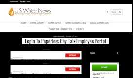 
							         www.securitasepay.com - Login To Paperless Pay Talx Employee Portal								  
							    