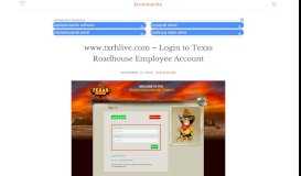 
							         www.txrhlive.com - Login to Texas Roadhouse Employee ...								  
							    