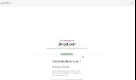 
							         www.Umasf.com - UMA Start Online - Urlm.co								  
							    