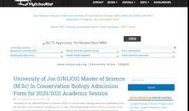 
							         www.unijos.edu.ng | University of Jos : UNIJOS News - MySchoolGist								  
							    