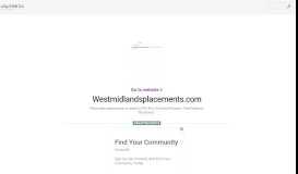 
							         www.Westmidlandsplacements.com - West Midlands Placements - uk								  
							    