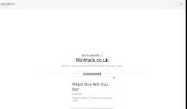 
							         www.Wintrack.co.uk - Wincanton - Login - Urlm.co.uk								  
							    