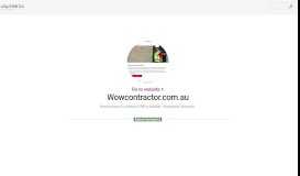 
							         www.Wowcontractor.com.au - Woolworths Contractor								  
							    