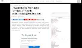 
							         www.YourMortgageOnline.com | Dovenmuehle Mortgage ...								  
							    