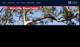 
							         Wycliffe Preschool | Wycliffe Christian School								  
							    