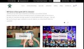 
							         Wylie Elite Cheer & Tumble | Cheer Classes and Gym								  
							    