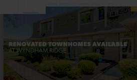 
							         Wyndham Ridge Townhomes | Apartments in Columbus, OH								  
							    