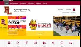 
							         Wyoming Elementary / Homepage - Forest Lake Area Schools								  
							    