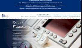 
							         X-Ray / Flouroscopy | East River Medical Imaging								  
							    