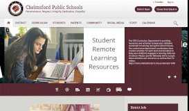 
							         X2 Family and Student Portal - Chelmsford Public Schools								  
							    
