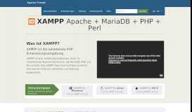 
							         XAMPP Installers and Downloads for Apache Friends								  
							    
