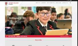 
							         Xavier College Llandilo | Co-educational Catholic College | Diocese of ...								  
							    