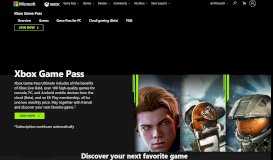 
							         Xbox Game Pass: Join for $1 | Xbox								  
							    