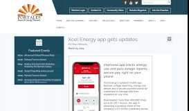 
							         Xcel Energy app gets updates - Roosevelt County Chamber of ...								  
							    