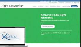 
							         Xcentric - Right Networks								  
							    