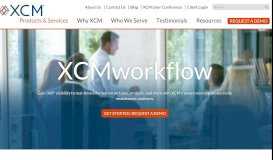 
							         XCMworkflow | XCM								  
							    