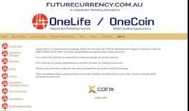 
							         xcoinx - OneCoin – OneLife								  
							    