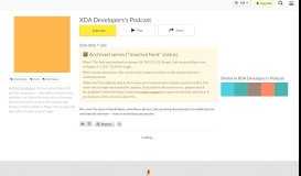 
							         XDA Developers's podcast - Player FM								  
							    