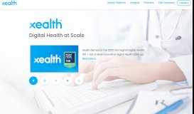 
							         Xealth - A prescription for digital health								  
							    