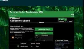 
							         Xenomite Shard | Terraria: Mod of Randomness Wiki | FANDOM ...								  
							    