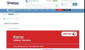 
							         Xerox Lifetime Warranty | Printerbase.co.uk								  
							    