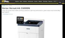 
							         Xerox VersaLink C600DN | IT PRO								  
							    