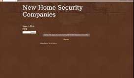 
							         Xfinity Home Security Portal Login - New Home Security Companies								  
							    