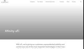 
							         Xfinity Internet xFi - Comcast Corporation								  
							    