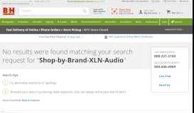 
							         XLN Audio | B&H Photo Video								  
							    