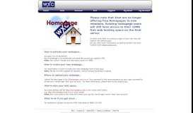 
							         Xnet :: Homepages								  
							    