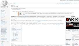 
							         XNXX - Wikipedia								  
							    