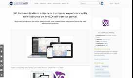 
							         XO Communications enhances customer experience with new ...								  
							    