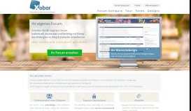 
							         Xobor - Die professionelle Forum Software. Jetzt ein Forum erstellen								  
							    