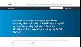 
							         Xplornet Takes Canadian Capacity on ViaSat-2 Satellite | Viasat								  
							    