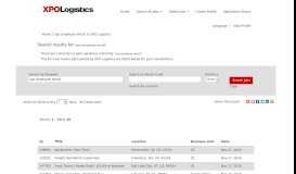 
							         Xpo Employee Portal - XPO Logistics Jobs								  
							    