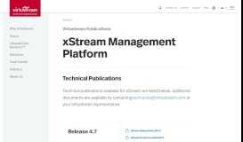 
							         xStream Management Platform - Virtustream								  
							    