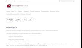 
							         Xuno Parent Portal - Werribee Primary School								  
							    