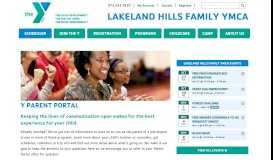 
							         Y-Parent Portals | Program Information | Lakeland Hills Family YMCA								  
							    