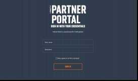 
							         Y Soft Partner Portal - Login								  
							    