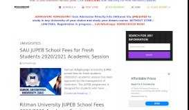 
							         YABATECH School Fees For Fresh Students And Returning Students ...								  
							    